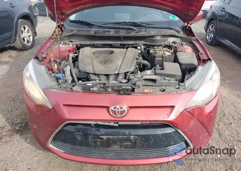2017 Toyota Yaris Ia из США, поврежденный, VIN 3MYDLBYV0HY165036